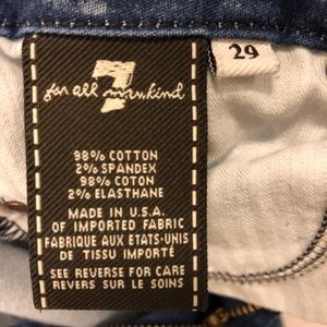 Seven for all mankind jeans
